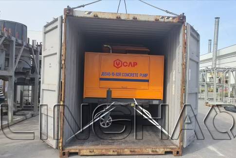 LINGHAO Diesel Concrete Mixing Pump